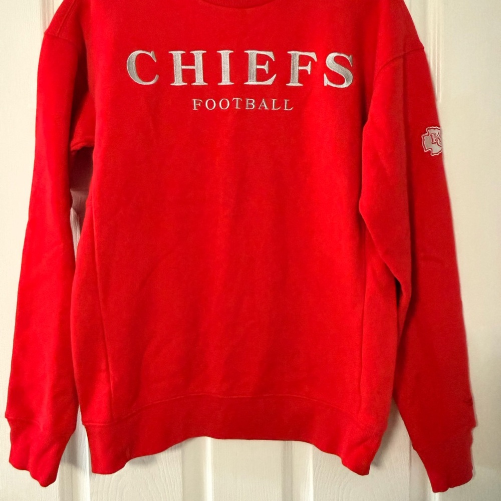 Signature Red Chiefs Football Crewneck Sweater